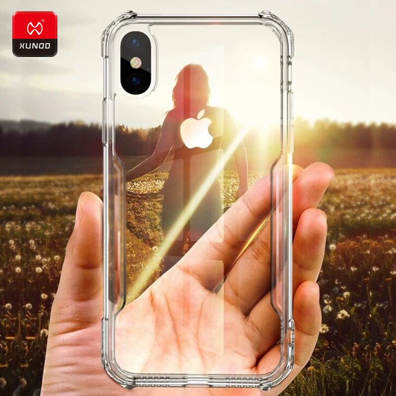 XUNDD Ÿ  ̽ iPhone 7 8 X Xs Max Phone ΰ Ʈ  Ǹ Ŀ Shockproof Protective Back Cases